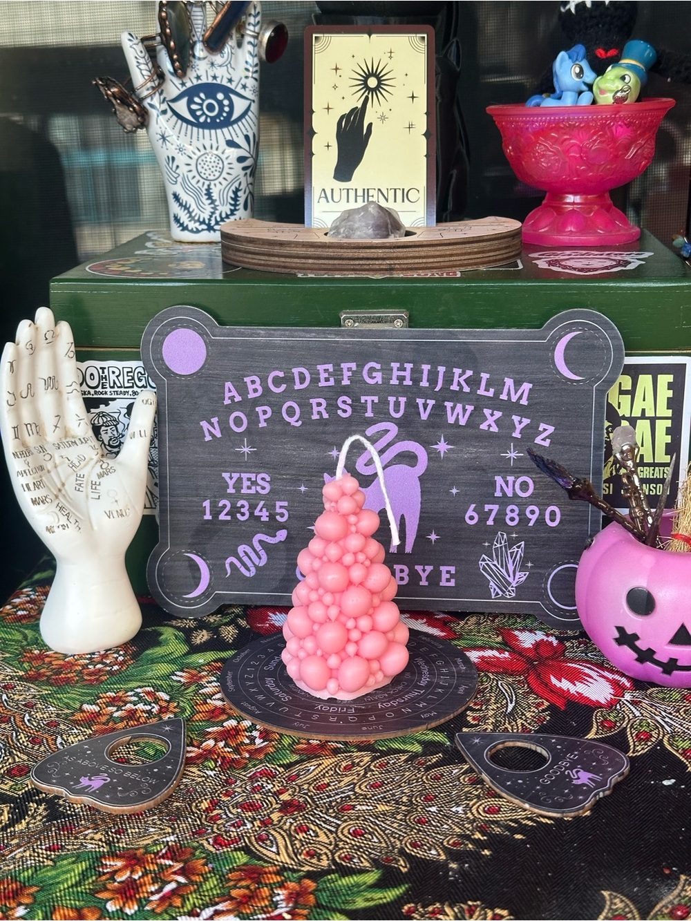 Bubble Bloom Tree Candle